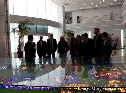 Introductions at Geely headquarters, Hangzhou, China. Introductions at Geely headquarters, Hangzhou, China.
