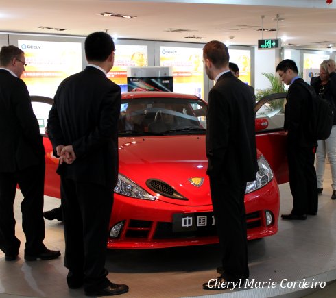 Showaround, Geely headquarters, Hangzhou, China. Showaround, Geely headquarters, Hangzhou, China.