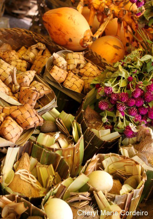 Denpasar Market, offerings 2.