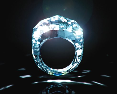 Cinderella Diamond Ring