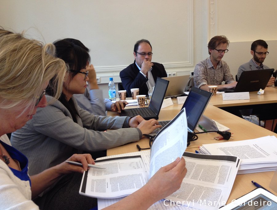Cheryl Marie Cordeiro, Mark F. Petersen, Mikael Sondergaard, Geert Hofstede, Michael Minkov, Maastricht 2015 Netherlands