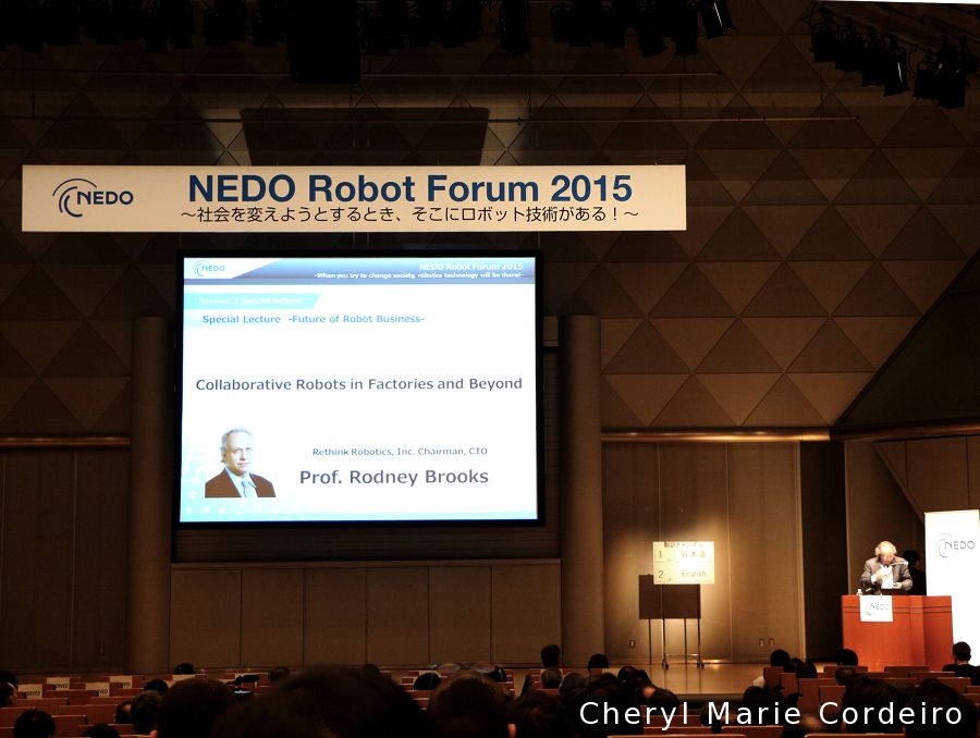 NEDO Robot Forum 2015, Tokyo